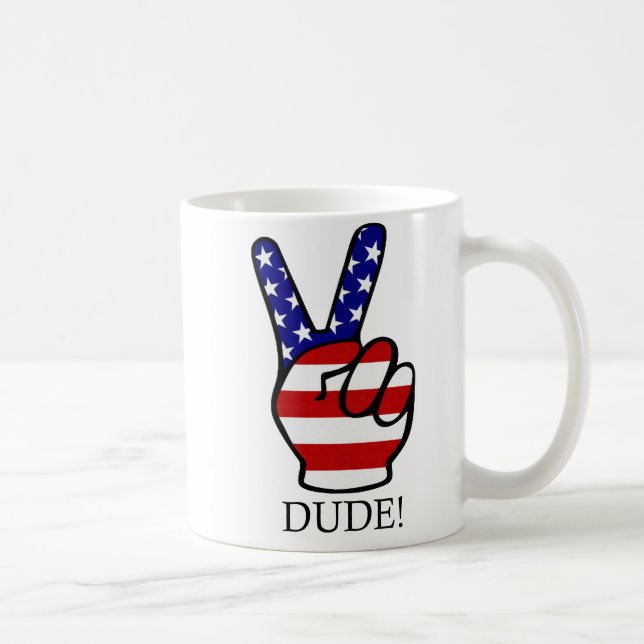 American Peace Coffee Mug (Right)