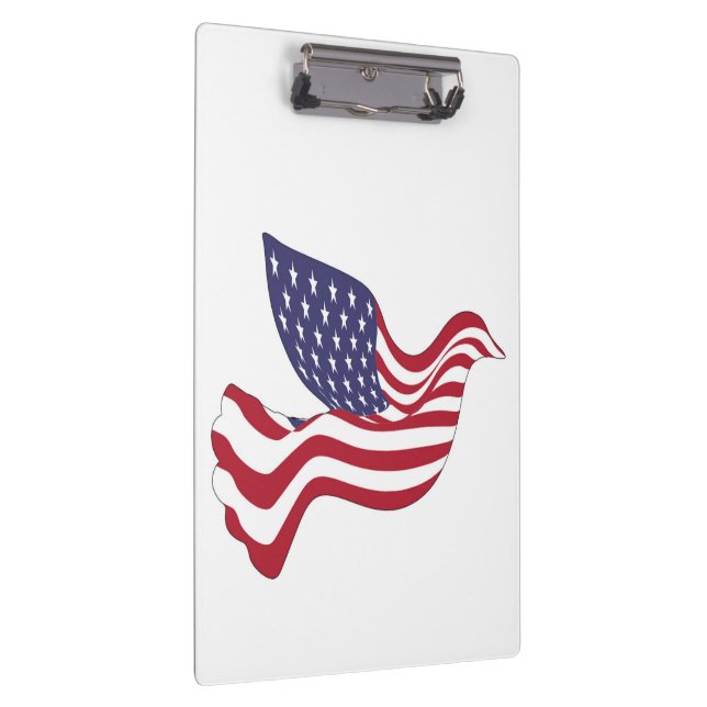 AMERICAN PEACE DOVE CLIPBOARD (Right)