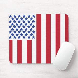 American Peace Flag American State National Mouse Mat