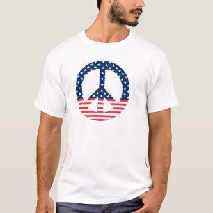 American Peace Sign T-Shirt