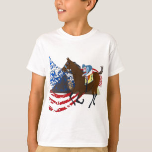 american pharaoh horse racing design T-Shirt