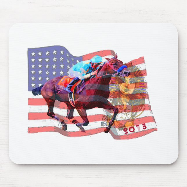 American Pharoah 2015 Mouse Mat (Front)