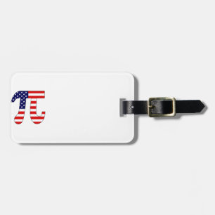 American Pi Luggage Tag
