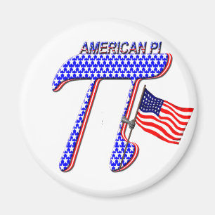 AMERICAN PI (PIE) - MATH HUMOR MAGNET