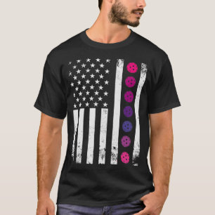 American Pickleball pink T-Shirt