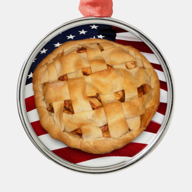 American Pie Metal Tree Decoration (Front)