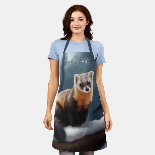 American Pine Marten Apron (Worn)