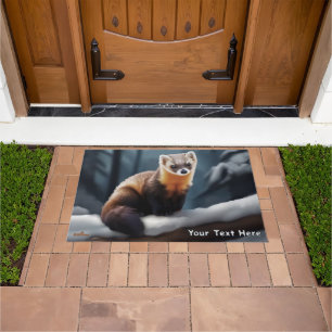 American Pine Marten Doormat