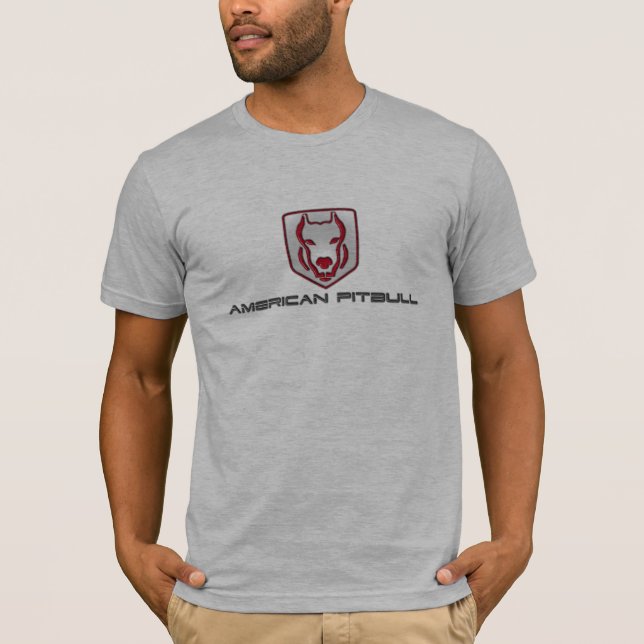 American Pit Bull dark T-Shirt (Front)