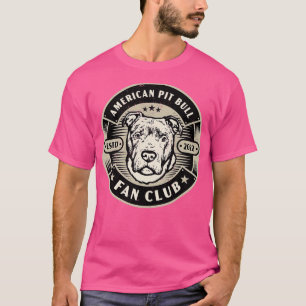 American Pit Bull Dog Fan Club T-Shirt