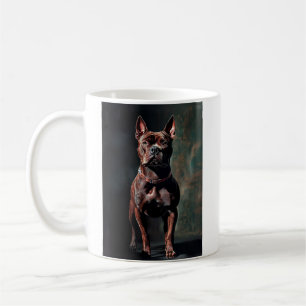 American pit bull terrier coffee mug