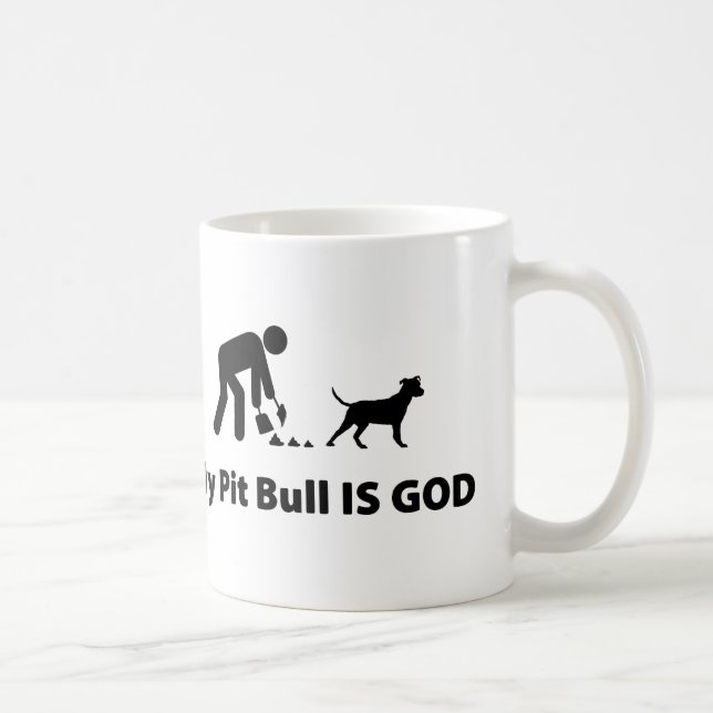 American Pit Bull Terrier Coffee Mug (Right)