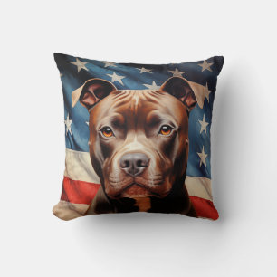 American Pit Bull Terrier Cushion