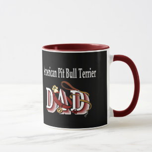 American Pit Bull Terrier Dad Mug