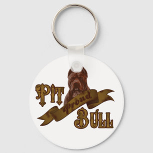 American Pit Bull Terrier Dog Key Ring