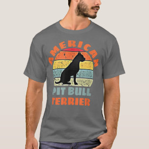 American Pit Bull Terrier Dog Lovers T-Shirt