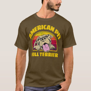 American Pit Bull Terrier Dog Lovers T-Shirt Copy