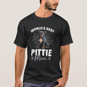 American Pit Bull Terrier Dog World's Best Pittie T-Shirt