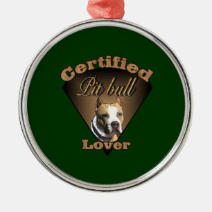 American Pit Bull Terrier Gifts Metal Tree Decoration