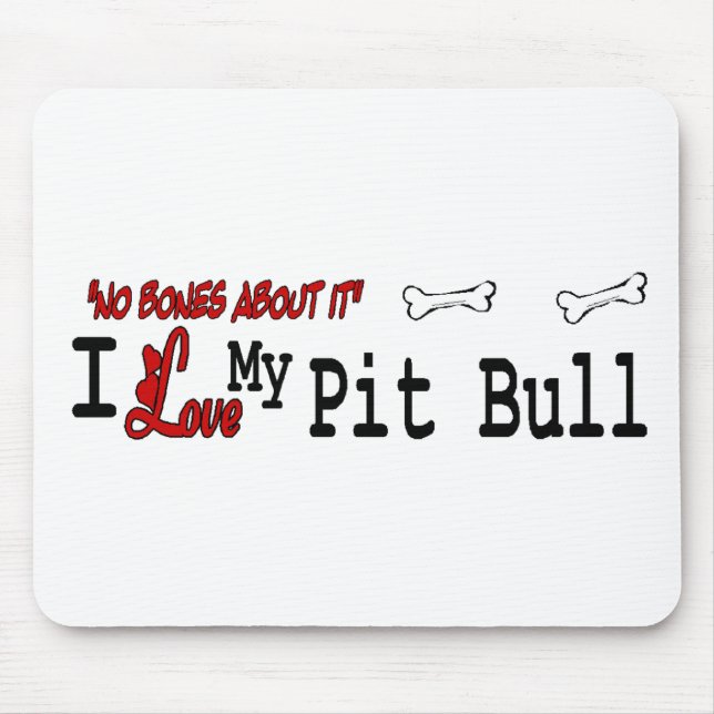 American Pit Bull Terrier Gifts Mouse Mat (Front)