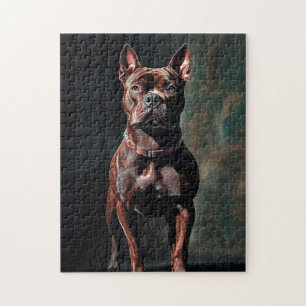 American pit bull terrier  jigsaw puzzle