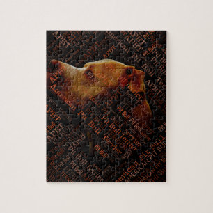 American Pit Bull Terrier Jigsaw Puzzle