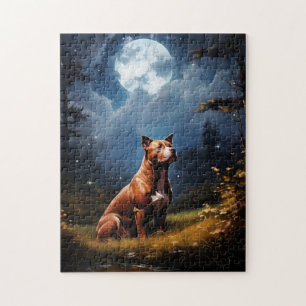 American Pit Bull Terrier Jigsaw Puzzle