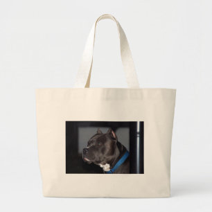 American Pit Bull Terrier Large Tote Bag