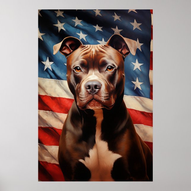 American Pit Bull Terrier Poster (Front)
