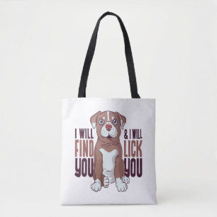 American Pit Bull Terrier Puppy Dog Tote Bag