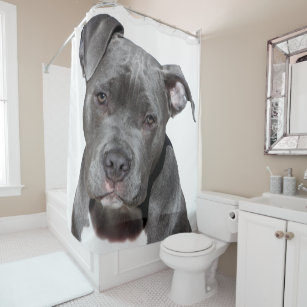 American Pit Bull Terrier Shower Curtain