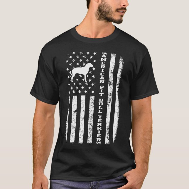 American Pit Bull Terrier T-Shirt (Front)