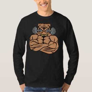 American Pit Bull Terrier Working Out Pit Bull Wei T-Shirt