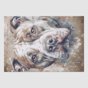 American Pitbull Dog Tissue Paper