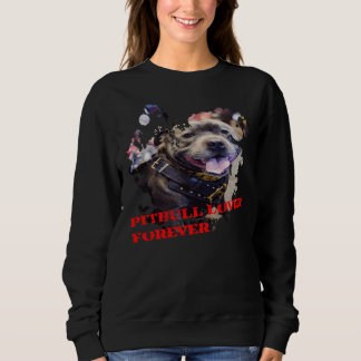 American Pitbull Pit Bull Lover Terrier Mum Ink Sp Sweatshirt