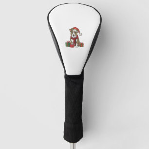 American Pitbull Terrier Dog Christmas Parties San Golf Head Cover