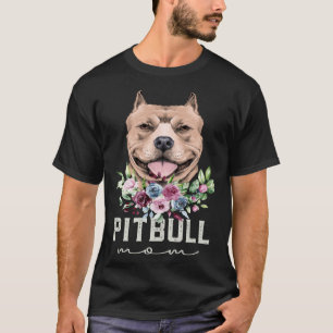 American Pitbull Terrier Dog Mom T-Shirt