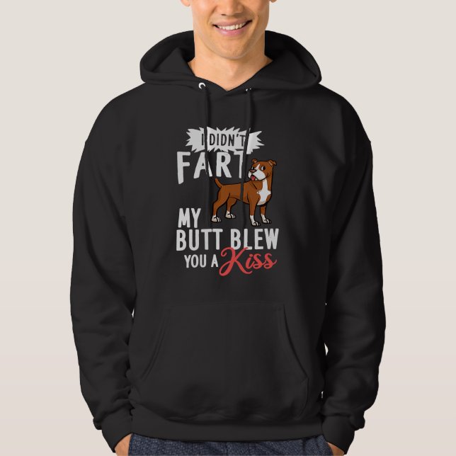 American Pitbull Terrier Dog Puppies Owner Lover 3 Hoodie (Front)