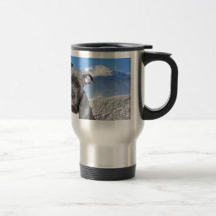 American Pitbull Terrier Puppy Dog Travel Mug