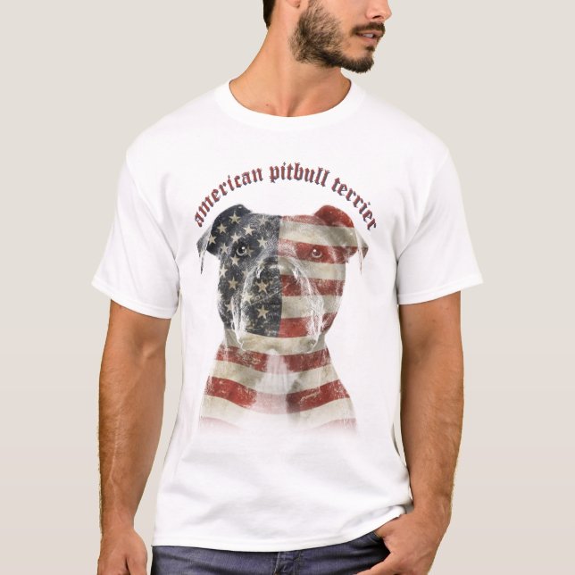 American Pitbull Terrier T-Shirt (Front)