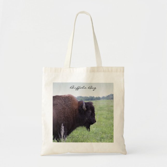 American Plains Buffalo Bison Bag (Front)