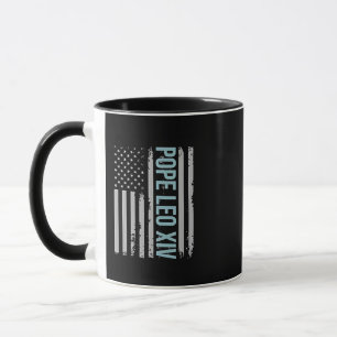 American Pope Leo Catholic Church Christian Faith Mug