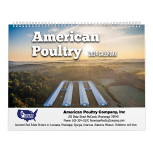 American Poultry Farmer Calendar