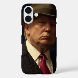 American President Donald Trump Godfather iPhone 16 Case