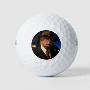 American President Donald Trump Godfather Golf Balls