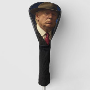 American President Donald Trump Godfather Golf Head Cover