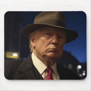 American President Donald Trump Godfather Mouse Mat
