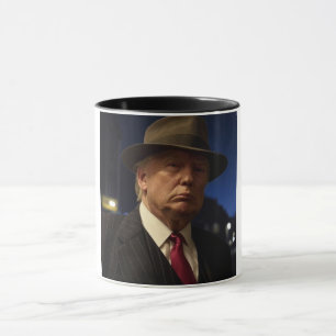 American President Donald Trump Godfather Mug