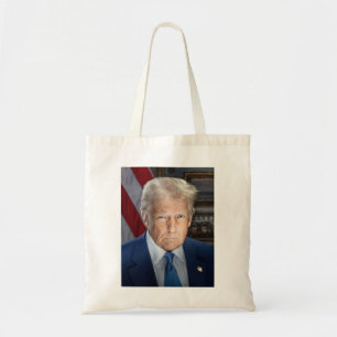 American President Donald Trump Photo 2025 Tote Bag