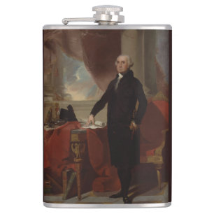 American President George Washington Lansdowne Hip Flask